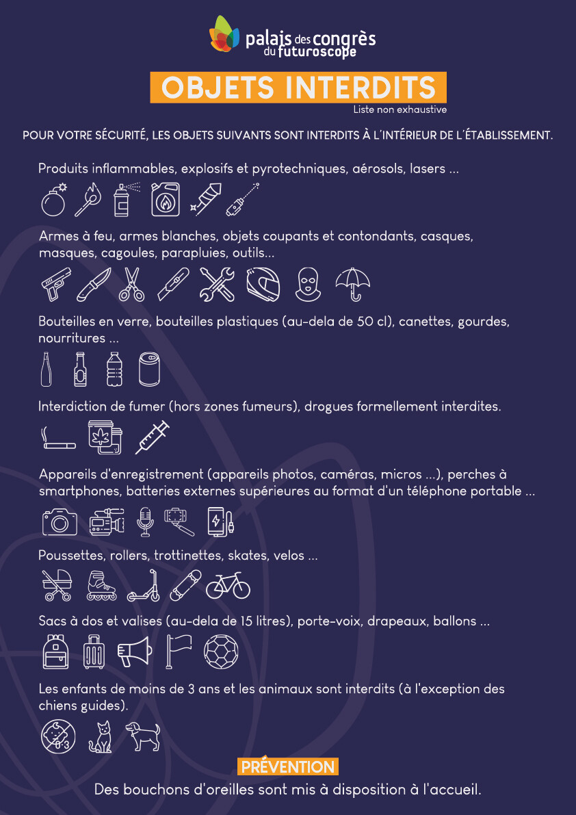 OBJETS INTERDITS PDC